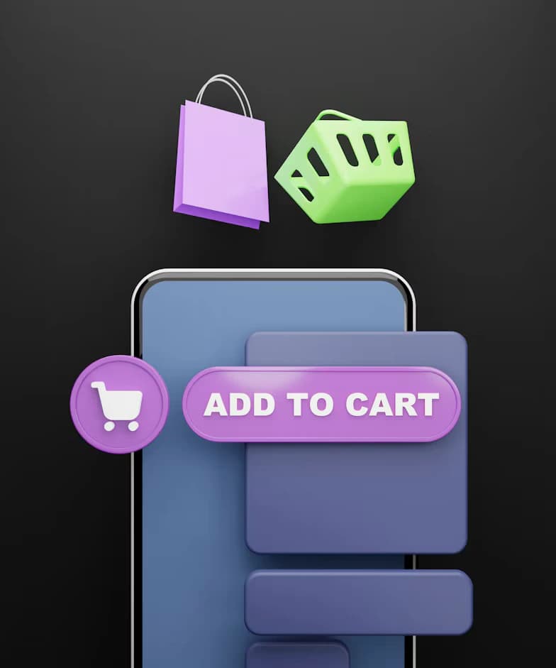 Person comparing online shopping options before making a purchase