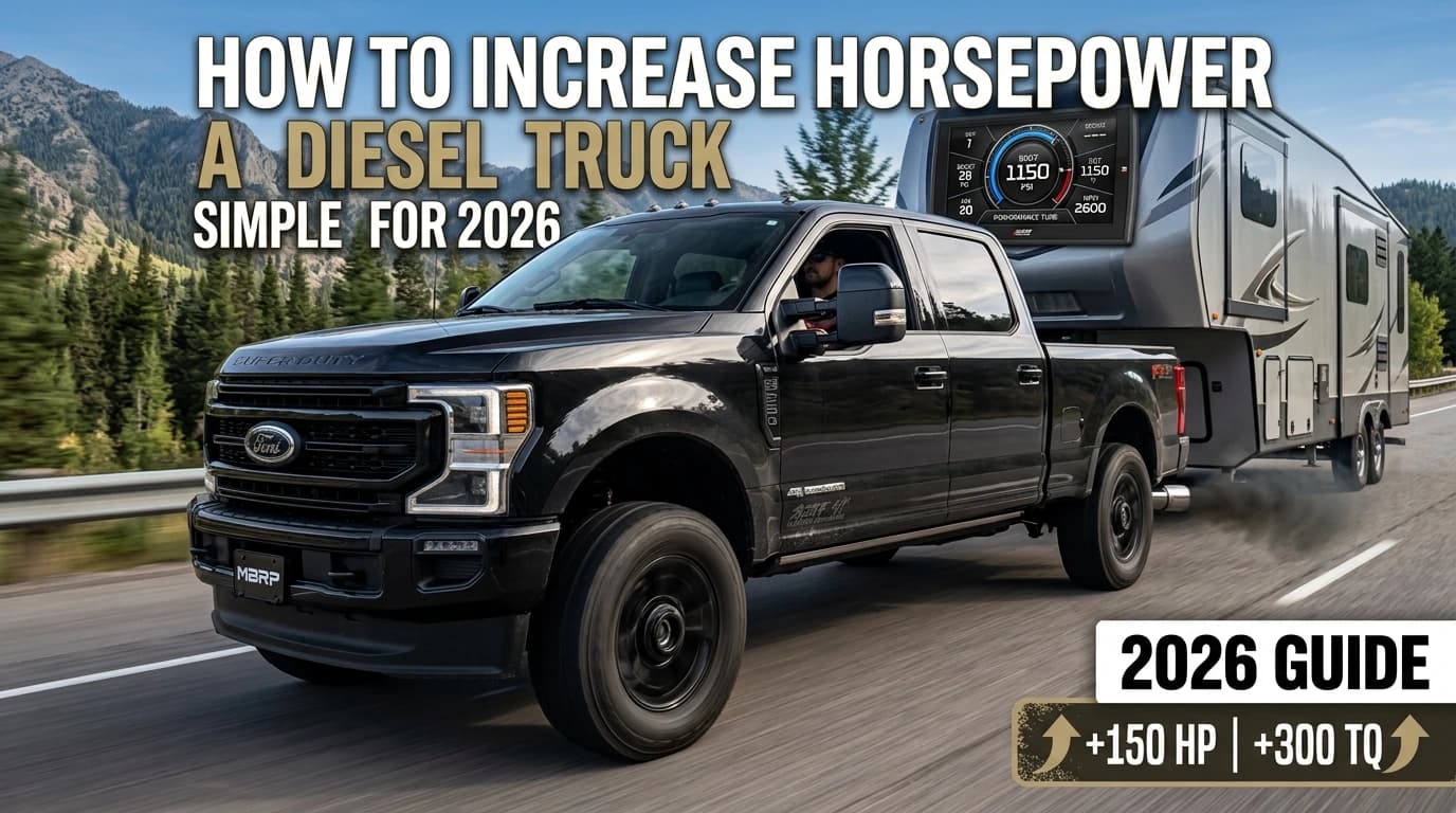 How to Increase Horsepower in a Diesel Truck (Simple Guide for 2026)