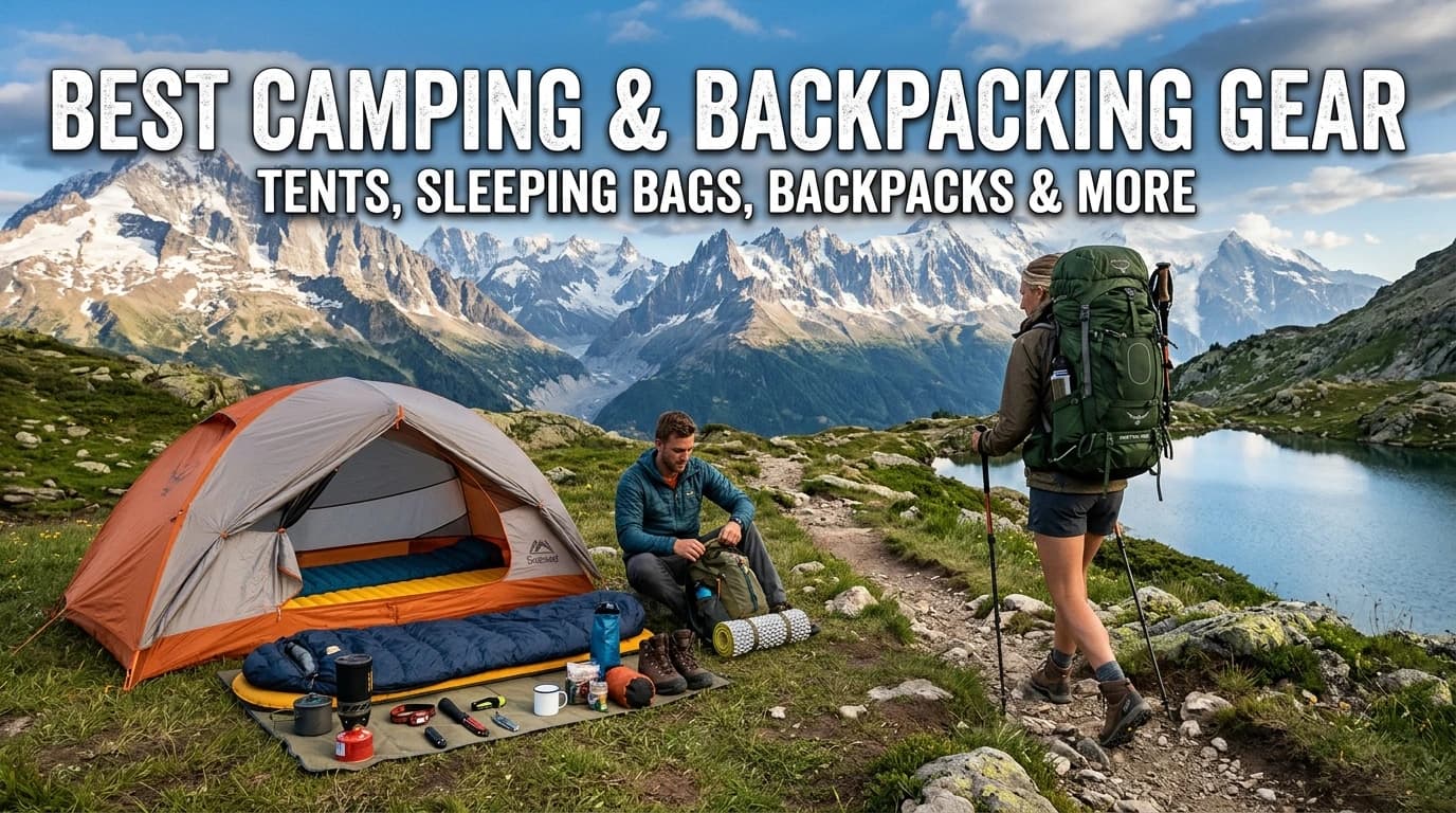 Best Camping and Backpacking Gear: Tents, Sleeping Bags, Backpacks and More